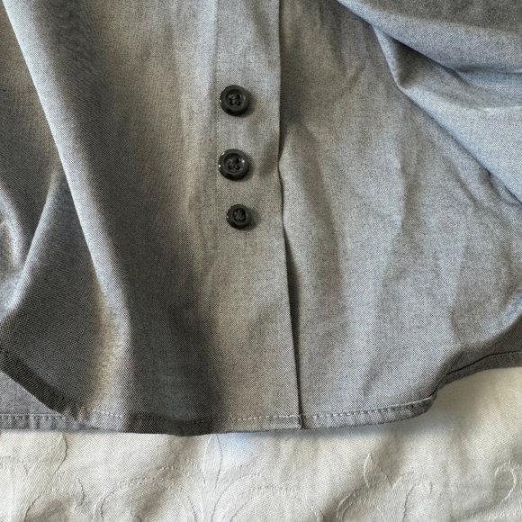 Joseph & Feiss Mens Non-Iron Silver-Gray Classic Fit Long Sleeve Button Shirt 17 - Picture 8 of 13